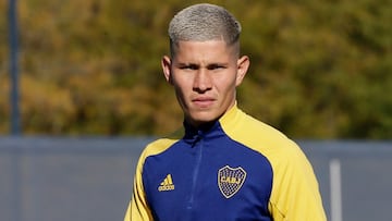 Jorman Campuzano, volante de Boca Juniros, sigue dando positivo por coronavirus y es duda para el partido de la próxima semana ante Santos de Brasil