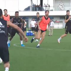 El Real Madrid preparó el partido ante el Levante