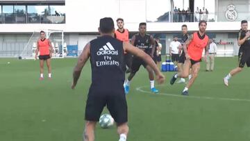 El Real Madrid preparó el partido ante el Levante