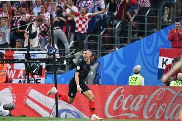 Ivan Perisic celebrates