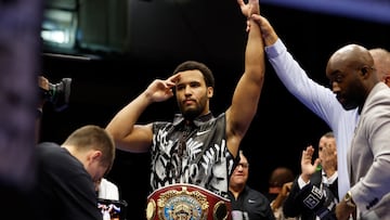 Moses Itauma tras su último triunfo.