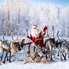 ¿Cómo se llaman los renos de Santa Claus?