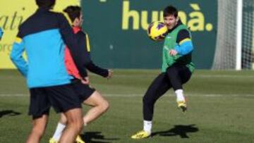 EL REGRESO. Messi entr&oacute; en la convocatoria y hoy espera jugar ante el Betis. El r&eacute;cord de Muller puede caer en Sevilla.