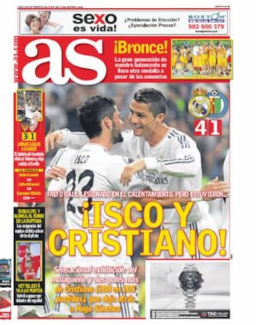 Las portadas de AS de septiembre