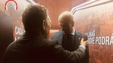 Caparrós a Zidane sobre la final: "Seguro que vais a culminarlo..."