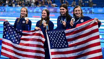 El complicado reto del Team USA en natación en París 2024