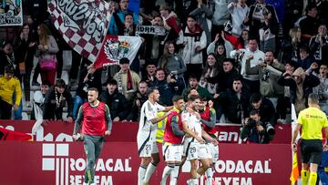 Partido de la jornada 14 de la Segunda División 2024-2025 de la liga de fútbol española, Liga Hypermotion, entre Albacete-Oviedo disputado el 10/11/2024 en el Carlos Belmonte. Foto Josema Moreno