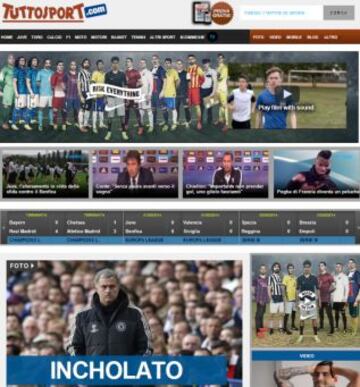 Portadas de la prensa extranjera