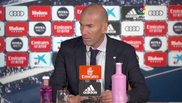 Zidane: "Me alegro mucho por el gol de Jovic"