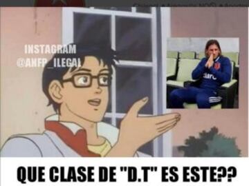 Las burlas se tomaron las redes sociales luego del nuevo traspié de la U en Valparaíso al caer por 5-4 ante Wanderers. Incluso el posible descenso salió a la palestra.