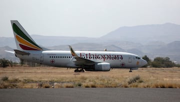 Avión de Ethiopian Airlines