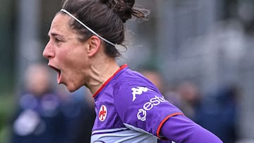 Vero Boquete marca su primer gol con la Fiorentina