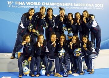 Las españolas consiguieron su primer Mundial de Waterpolo tras ganar en la final a Australia por 6-8. 