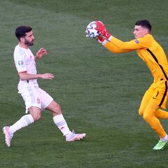 Croacia-España en imágenes