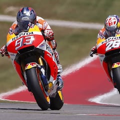 Márquez llega a su territorio y Pedrosa intentará competir ya