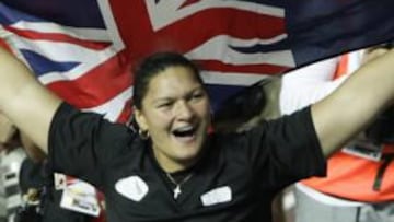 <b>UN PORTENTO.</b> Esta jovencísima ex baloncestista ha logrado el máximo título en su segundo mundial.