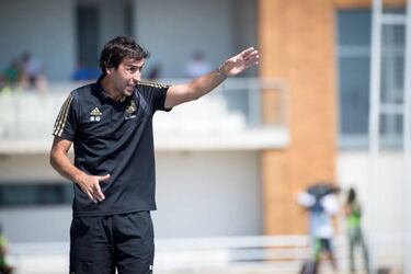 Raúl comienza su aventura en el Castilla con empate