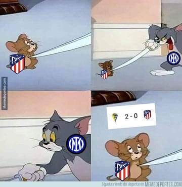 Los memes no perdonan a Simeone