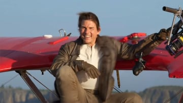 Tom Cruise sobre una avioneta para Misión Imposible 7: así es la promoción más arriesgada