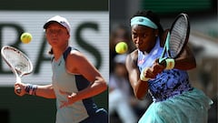 American Coco Gauff faces Polish world number one Iga Swiatek in the 2022 French Open women’s singles final on Saturday.