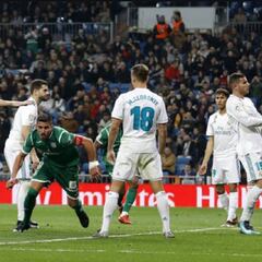 Al Madrid se le atraganta la vuelta de Copa en el Bernabéu