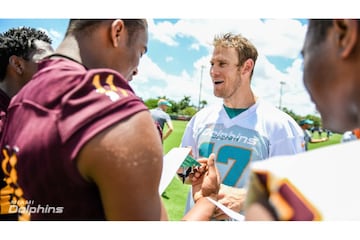 Así regresó Ryan Tannehill a los entrenamientos