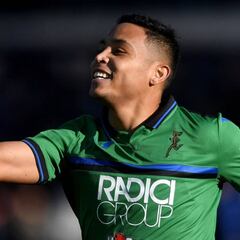 Luis Fernando Muriel, en el top de goleadores con pelota quieta