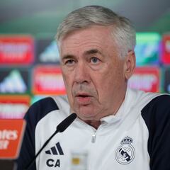 Carlo Ancelotti press conference ahead of Real Madrid vs Arandina in the Copa del Rey