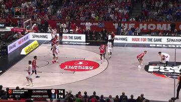 ¡A 0,2", con 74-74 y en una Final Four! Locura extrema la última canasta que dejó en shock al pabellón