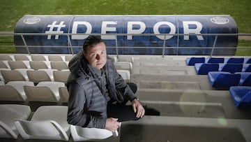 Cristóbal, entrenador del Depor.
