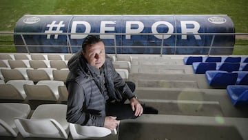 Crist&oacute;bal, entrenador del Depor.