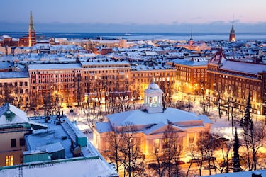 Las ciudades más bonitas del mundo bajo la nieve