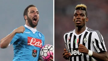 Pogba e Higuaín, camino de romper el mercado este verano