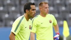 Ter Stegen a Bravo: "Nuestra competencia siempre me motivó"