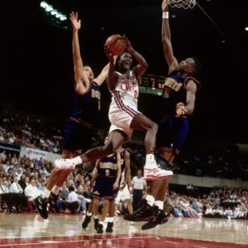 Dominique Wilkins con Los Angeles Clippers en 1994.