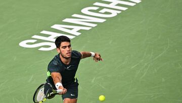 Alcaraz - Evans: horario, TV y c¨®mo ver online el ATP Shangh¨¢i 2023