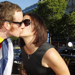 La mujer de Wiggins, contra Froome: "Es un reptil rastrero"