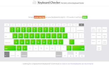 ¿No funciona una tecla de tu teclado? Así puedes comprobar que todas funcionan correctamente y detectar fallos