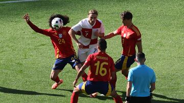 España y Croacia, en Berlín.