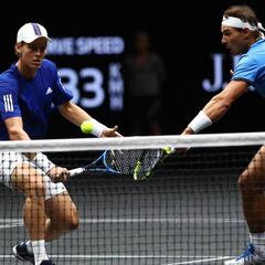 Kyrgios y Sock ganan a Nadal y Berdych en dobles en Praga