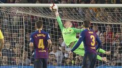 Valverde: "Ter Stegen nos sacó las castañas del fuego"