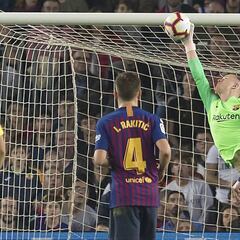 1x1 del Barça: sin Messi, Ter Stegen se pone los galones