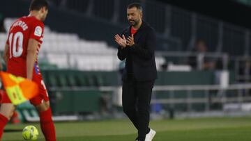 Diego Martínez, entrenador del Granada.