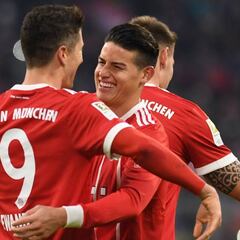 James, el tercero con más minutos en era Heynckes