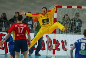 Jose Javier Hombrados con la Selección Española