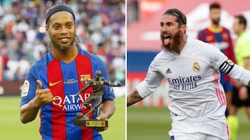 El zasca de Sergio Ramos a Ronaldinho en Twitter que se ha hecho viral en segundos