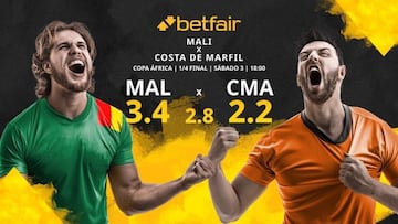 Malí vs. Costa de Marfil: horario, TV, estadísticas, cuadro y pronósticos