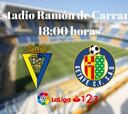 Cádiz 3 - 0 Getafe: resumen, resultado y goles