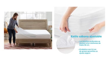 Tenemos el protector de colchón más vendido de Amazon y con 74,900 opiniones