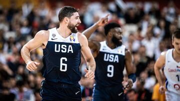 Rep. Checa 67 - USA 88: resumen y resultado; Mundial Baloncesto